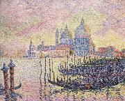 Paul Signac grand canal oil painting artist